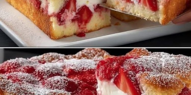 Erdbeerkuchen