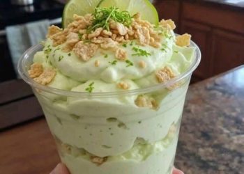Limettenparfaits ohne Backen