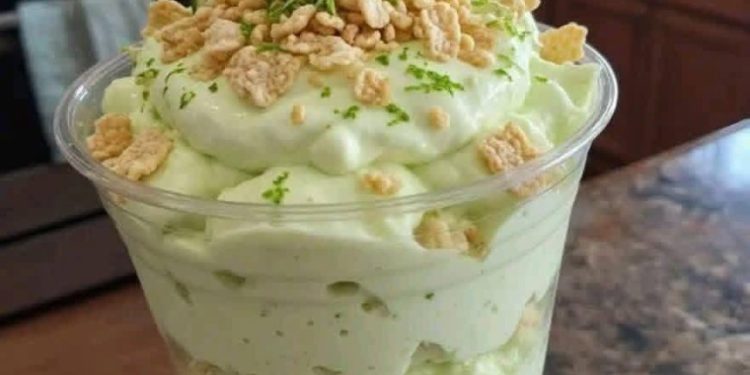 Limettenparfaits ohne Backen