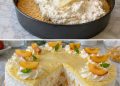 Schnelle Pfirsich-Sahne-Torte