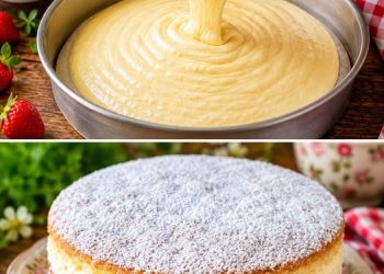 Käsesahne Torte mit 300g Erdbeeren eine Traumtorte!