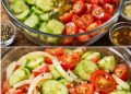 Türkischer Tomatensalat in 4 Mintuen