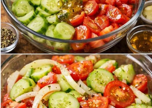 Türkischer Tomatensalat in 4 Mintuen