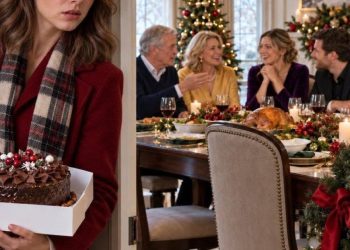 Während ich den Weihnachtskuchen hielt, hörte ich meine Mutter sagen: „Du brauchst sie nicht zu fragen. Deine Schwester kann ihre Wohnung kostenlos haben.“